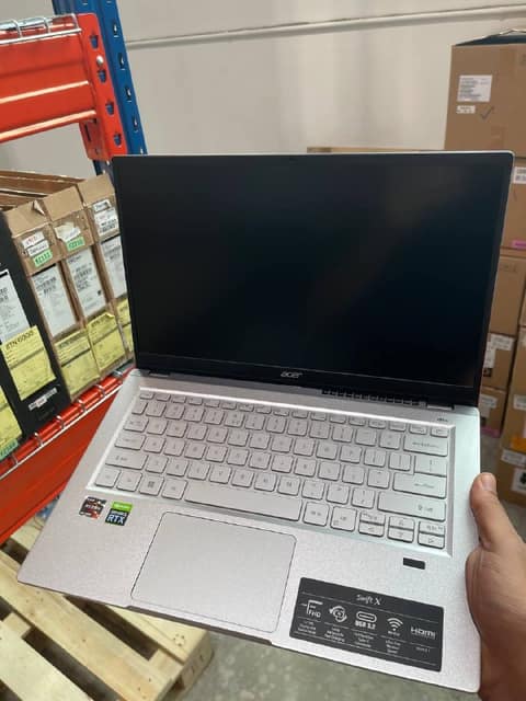 Acer Swift X, stock code FS34, in our store room