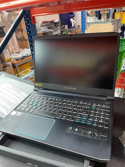 Acer Predator Helios 300, stock code FZ188, in our store room